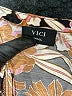 VICI Floral Brown 3/4 Sleeve Blouse Size S - photo 7