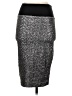 LA Cite Metallic Silver Formal Skirt Size XS - photo 2