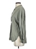 Vince. Gray Long Sleeve Silk Top Size XS - photo 5