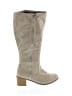 Journee Collection Gray Tan Boots Size 9 1/2 - photo 1