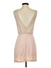 Lush 100% Polyester Tan Cocktail Dress Size S - photo 2