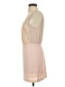 Lush 100% Polyester Tan Cocktail Dress Size S - photo 5