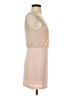 Lush 100% Polyester Tan Cocktail Dress Size S - photo 4