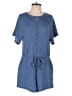 Unbranded Solid Blue Romper Size S - photo 1