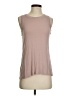 Halogen Tan Sleeveless T-Shirt Size XS - photo 1