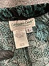 Coldwater Creek Paisley Floral Damask Black Teal Casual Pants Size L - photo 7
