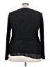 Apt. 9 Metallic Black Pullover Sweater Size 3X - photo 2