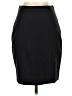 J.Crew 100% Wool Solid Black Wool Skirt Size 0 (petite) - photo 1