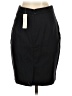 J.Crew 100% Wool Solid Black Wool Skirt Size 0 (petite) - photo 2