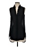 J.Crew 100% Silk Black Sleeveless Silk Top Size 00 - photo 1