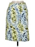Talbots Print Blue Casual Skirt Size 8 - photo 1