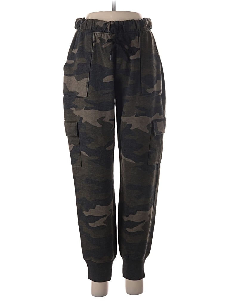 Pre-owned Victoria's Secret Pink Cargo Pants In Green