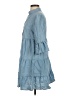 Unbranded 100% Polyester Blue Casual Dress Size S - photo 5