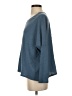 Tresics Blue 3/4 Sleeve Top Size S - photo 5