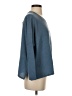 Tresics Blue 3/4 Sleeve Top Size S - photo 4
