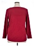 Cable & Gauge Red Pullover Sweater Size 1X - photo 2