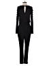 Bold Elements Solid Black Jumpsuit Size M - photo 2