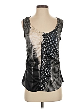 Elie Tahari Sleeveless Silk Top