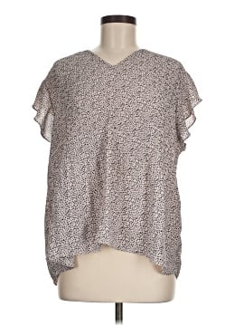 Adrianna Papell Short Sleeve Blouse