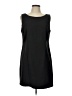 Studio I Solid Black Casual Dress Size 12 - photo 1