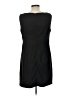 Studio I Solid Black Casual Dress Size 12 - photo 2