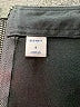 Old Navy 100% Polyester Solid Black Casual Skirt Size 8 - photo 4