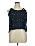 Xhilaration 100% Polyester Blue Sleeveless Blouse Size XL - photo 1
