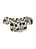 Unbranded 100% Polyester Animal Print Ivory Short Sleeve Blouse Size 18-24 mo - photo 2
