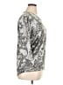 Shannon Ford New York Silver 3/4 Sleeve Top Size 1X - photo 4