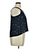 Xhilaration 100% Polyester Blue Sleeveless Blouse Size XL - photo 4