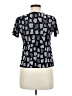 Hillard & Hanson Blue Short Sleeve Blouse Size M - photo 2