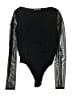Nasty Gal Inc. Black Bodysuit Size 6 - photo 1