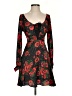 Free People 100% Polyester Black Cocktail Dress Size 0 - photo 1