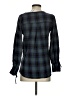 Weekend Suzanne Betro Blue Long Sleeve Blouse Size S - photo 2