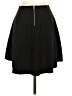 Parker Solid Black Formal Skirt Size S - photo 2