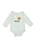 Hb Graphic Gray Long Sleeve Onesie Size 9-12 mo - photo 1