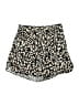 H&M 100% Cotton Animal Print Gold Shorts Size XS - photo 1