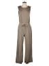 Anrabess Solid Gray Jumpsuit Size S - photo 1
