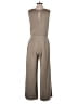 Anrabess Solid Gray Jumpsuit Size S - photo 2