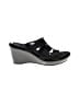 Bass Black Wedges Size 9 - photo 1