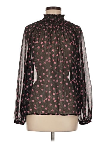 Elizabeth and James Long Sleeve Blouse (view 1)