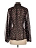 Elizabeth and James 100% Polyester Black Long Sleeve Blouse Size M - photo 2