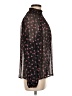 Elizabeth and James 100% Polyester Black Long Sleeve Blouse Size M - photo 4