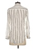 BCBGMAXAZRIA Stripes Ivory Long Sleeve Blouse Size XXS - photo 2