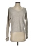 If It Were Me Metallic Silver Pullover Sweater Size XS - photo 1