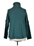 Dorose 100% Acrylic Solid Teal Turtleneck Sweater Size XL - photo 1