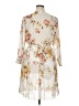 En Focus Studio 100% Polyester Floral Ivory Casual Dress Size 14 (petite) - photo 2