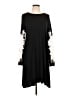 Design History 100% Polyester Black Casual Dress Size L - photo 1