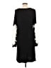 Design History 100% Polyester Black Casual Dress Size L - photo 2