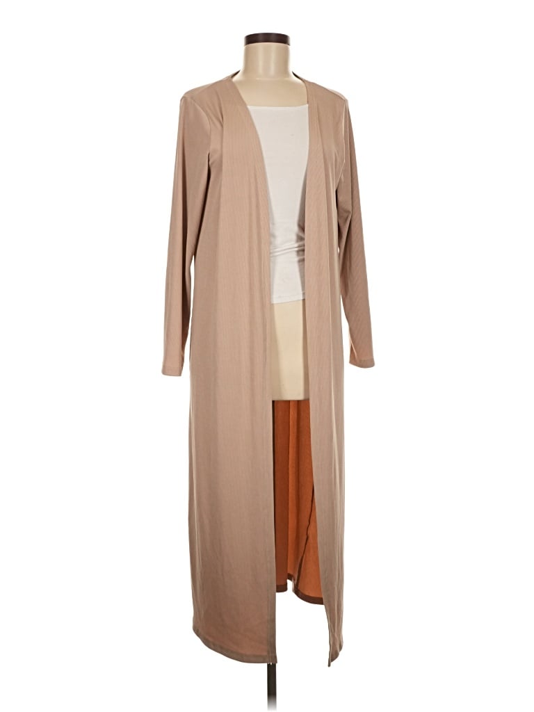 Pre-owned Ekouaer Kimono In Tan